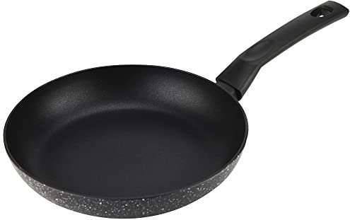 Fagor Nela Marble Inducción 28 cm, Aluminio Extragrueso Espesor 3 mm, Antiadherente Ecológico Doble Capa sin PFOA, Apta para Todas Las Cocinas, Vitrocerámica, Gas, Lavavajillas