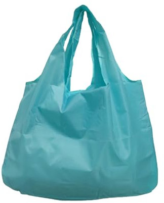 Einkaufstasche Faltbar 1Stücke Wiederverwendbare Einkaufstaschen,Tägliche Shopping Bag Umweltfreundliche Einkauf-tasche,Faltbare Tote Bag Einkaufstüten Tragbare Langlebig Waschmaschinenfest Hellgrün