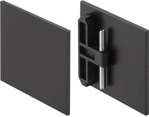 HELM GT-L Abdeckkappen-Set Aluminium schwarz matt