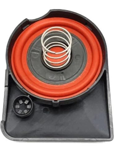 IUSOT 11127646552 11127646553 PCV-Ventildeckel-Reparatursatz, Metall-Rückschlagventil, 2-Ports, 10mm, Kompatibel mit BMW Cooper N13 F20/F30 1er-Serie 3er-Serie, Gemalt