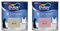 Dulux Valentine Peinture Si Simple Peinture Intérieure Toutes Pièces Satin - Peinture Murs et Plafonds, Portes et Plinthes - Lot de 2 - Couleurs : Le Kraft & Le Rose Intense 0,5 L