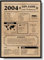 EQUIK PRODUCTS Geburtstagskarte 2004 | Geburtstagsgeschenk für Männer und Frauen | Geburtsjahr 2004 | Vintage Poster | Dekoration und Geschenkidee | Zurück in 2004 (2004)