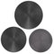 Placa difusora de calor de doble cara para utensilios de cocina de vidrio, antideslizante, almohadilla térmica de acero inoxidable (20 cm)