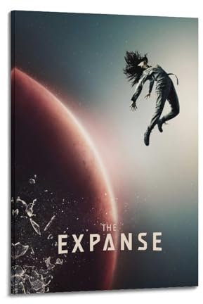 VZRSQZK Poster, Motiv: TV-Show, The Expanse, dekoratives Gemälde, Leinwand, Wandposter und Kunstdruck, moderne Familienschlafzimmer-Dekoration, Poster, 60 x 90 cm