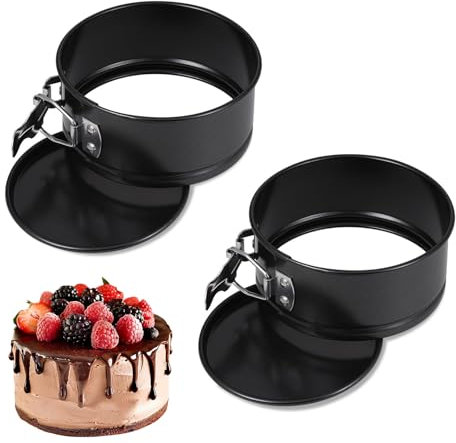 banjiabb 2 moldes pequeños para tartas de 11 cm, para tartas, pequeños, pequeños, pequeños, redondos, pequeños, pequeños, redondos, pequeños, redondos, pequeños, redondos, pequeños, para hornear