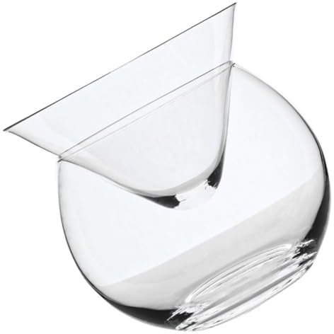 Cabilock Glass Salad Bowl Set Triangular Bowl Household for Kitchen Food Serving and Ice Container