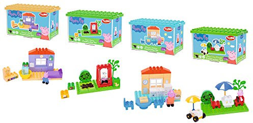 BIG-Bloxx Peppa Pig Basic Sets - Einsteiger Set für Peppa Wutz Fans, Construction Set, BIG-Bloxx Set inklusive Spielfigur, für Kinder ab 18 Monaten