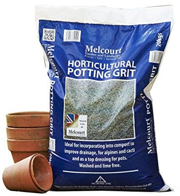 Melcourt Horticultural Potting Grit | 20kg | Washed Lime-Free Fine Grit | 1–4mm | Cacti, Succulents, Alpines, Soil Drainage & Compost Mix