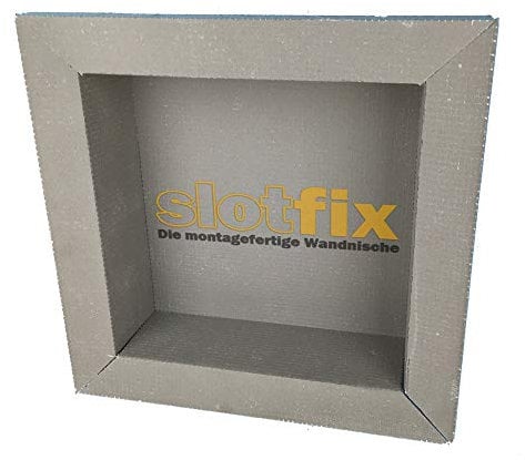slotfix® befliesbare montagefertige Wandnische 30x30x10cm als Duschablage im Trockenbau mehr Stauraum in Bad & Co. Exklusive Aufbewahrung