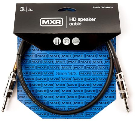 MXR DCSTHD3 Cable - 3ft - 0.9m - Speaker TS Heavy Duty