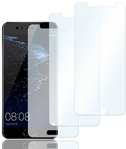 3x Schutzfolien für Huawei P30 | Folie für guten Displayschutz | Selbstklebende Displayfolie klar | Handy Folie rückstandlos entfernbar | dünne Displayschutzfolie | Crystal clear Film Screen Protector