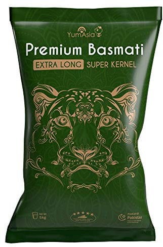 Yum Asia Super Kernel Premium Basmati Rice - 5kg