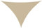 vidaXL Toldo Parasol Lona Protector Solar Sombra de Patio Jardín Terraza Balcón Parque Exterior de Vela Triangular de Tela Oxford Beige 4x5x6,4 m