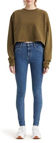 Levi's Damen 720™ High Rise Super Skinny Jeans,Medium Indigo Stonewash,27W / 30L