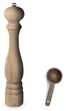 Peugeot Paris Nature Pfeffermühle, mit Gewürzschaufel aus Holz, 40,6 cm