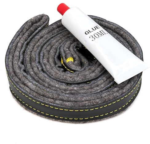 FOMIUZY Kit de réparation de joint en feutre pour tambour de sèche-linge compatible avec Samsung DV42H5200EP/A3 DV50K8600EV/A3 DV52J8700GP/A2 DV50K7500EV/A3 DV45K7600EW/A3 DV48J7700EW/A2 et plus