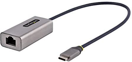 StarTech.com USB-C to Ethernet Adapter, USB 3.0 to Gigabit Ethernet, US1GC30B2