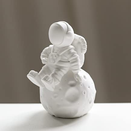 Astronaut Kerze Formen Silikonform, 3D Mond Kerze Form für Kerzenherstellung, Astronaut Kerze Form, Silikon-Duftkerze Formen Seife Formen, handgemachte Seife machen Form Home Decor