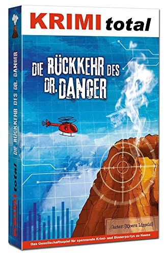 Krimi total ® Die Rückkehr des Dr. Danger | Krimidinner für zu Hause | 5-6 Personen | Superschurken