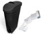 EHCB BLACK Sanitary Waste Bins Ladies 19L + Liners Feminine Hygiene Disposal Sani bin