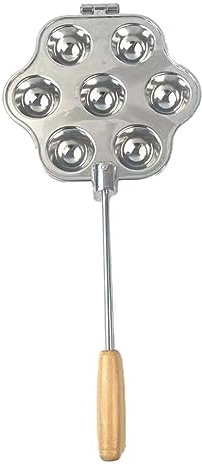 Durratou Mini-Muffins Offene Kuchen Keksform Maker Sowjetische Gebäck Ei Torte Form - Silber - Vintage Backform