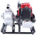 4 Takt Benzin Wasserpumpe, Hochdruck Motorpumpe Gartenpumpe Schlammpumpe, Benzin Pumpe, luftgekühlter Einzylinder, 38cc, 1,2 kW, 8500 U/min, 7m Ansaughöhe