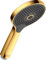 Duravit Handbrause 3jet Click! 120 Minusflow, UV0652017034, Farbe: Gold Poliert