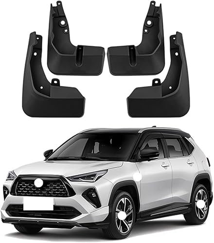 ZKNing Auto Parafanghi Paraspruzzi Impermeabile Protezione Accessories Parafanghi per Toyota Yaris Cross GR 2023 Paraspruzzi Ruota Anteriore Posteriore