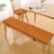 5CM Dicke Sitzauflage Sitzkissen Bank, Bankauflage Bankkissen, Waschbare Stuhlkissen Bankpolster, Gartenbank Auflage Outdoor, Sitzkissen Groß für Stuhl Boden Bürostuhl,Orange, 140x45x5CM