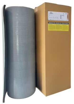 KRÖNFLEX isolant en caoutchouc autocollant 6 mm – 18 m x 1 m van | Caoutchouc flexible et robuste pour l’isolation thermique des véhicules lors de l’aménagement de vans et camping-cars.
