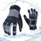 Vgo... 1Paar 0℃/32°F Winter Kunstleder Arbeitshandschuhe, Kaltes Wetter Wasserdicht Sicherheit Arbeitshandschuhe, Kühllager oder Gefrierschrank verwenden, w/3M Thinsulate Lining(SL7716FLWP)