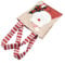 SMZhomeone 15pcs Christmas linen tote bag Christmas hand bag sackcloth cartoon old man snowman Christmas bag Reusable Present Storage Bag 19x15.5x4.5cm for children gifts(1)