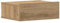 vidaXL Nachttisch Hängend Artisan-Eiche 40x32x15 cm Holzwerkstoff, Nachttisch, Nachtschrank, Betttisch, Beistelltisch, Nachtkommode, Bettschrank