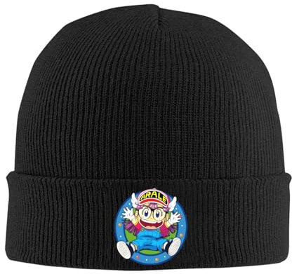 HEBUOUI Herren Bean Mütze für Winter Wärme Strickmütze für Frauen Männer Beanie Winter Hüte Acryl Arale Norimaki Warme Kappe Geschenk