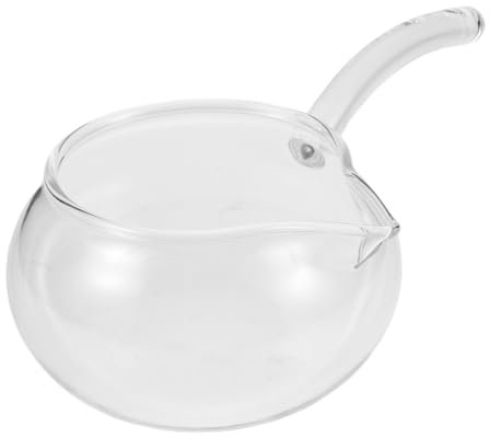 KICHOUSE Klare Gong Dao Bei Glastee Sharing Tasse Lose Teetasse Gong Fu Tee Fairness Tasse Chinesischer Tee Servierkrug Teezeremonie Zubehör