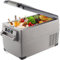 Furvveerr 35L Nevera Pequeñas Portátil Eléctrica Congelador Compresor Refrigerador de Coche 12V-14V / 120V-240V Rango de Temperatura -20 ℃ - 20 ℃,para Familias, Campamentos, Autocaravanas