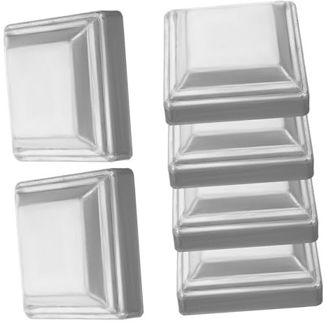 VILLCASE 6stücke Zaunpfostenkappen Aus Metall Für Zaunpfähle Dekorative Pfostenkappen Aus Eisen Zaunpfostenabdeckungen Für Rechteckige Pfosten Leitplanken Und Torrahmenseiten