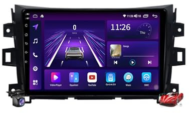 M6 Plus 2,Android 15.0 Autoradio Stereo Navi mit 4G 5G WiFi Carplay Android Auto für Alaskan 2015-2019 Sat GPS Navigation 9 Zoll MP5 Multimedia Video Player FM BT Receiver