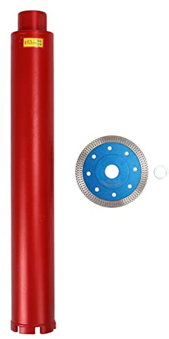 Respicefinem 2,5-Zoll-Kernbohrer, 5/8 11 Gewinde, Lochbohrsäge, legierter Stahl, Diamant-Lochöffner für Beton, rote Ziegel, Marmorwände