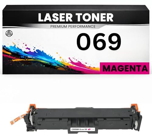 Toner Cartridge 069 Magenta für Canon Drucker Premium imageCLASS LBP673Cdw/674Cdw/674Cx MF752Cdw/753Cdw/751Cdw/754Cdw/755Cdw LBP674Cdw