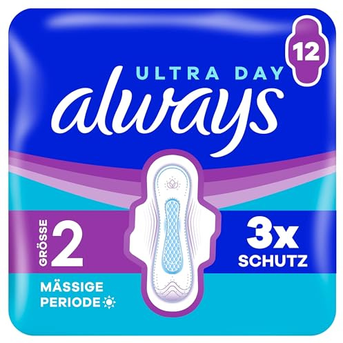 always Ultra Binde Größe 2 Long mit Flügeln 12 Stück