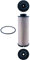 MAHLE KX 72D2 Kraftstofffilter Filtereinsatz 50MMu.a. passend für MERCEDES VARIO Triebkopf