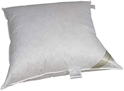 Betten Hofmann Daunen Kopfkissen 80x80 cm 600 g Füllung Daunenkissen 100% Neue Daunen, Naturprodukt, Wohlfühlkissen, waschbar