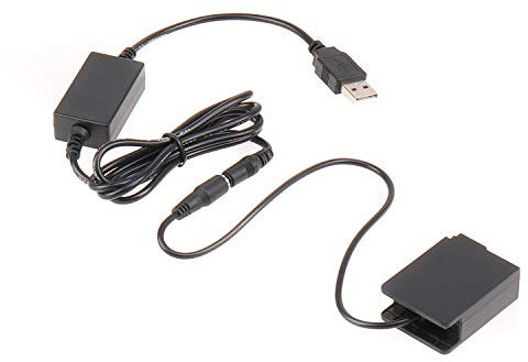 Foto4easy DMW-BLC12 Dummy Battery with 5V 2A USB Cable for Panasonic Camera FZ200 FZ300 FZ1000 FZ2500 G5 G6 G7 G80 G85 GX8