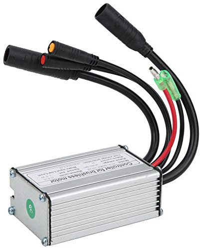 Elektrofahrrad Motor Controller, Elektrofahrrad KT-15A 36V / 48V 6 Röhren Wasserdichter DC Motor Controller mit Lampenleitung für Elektrofahrräder