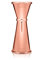 Lumian Luxury Bar Tools L0041 Japanese Jigger Professionale, Acciaio Inox, Placcato Rame, 25/50 ml
