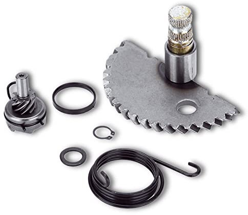 Kickstarter Speedfight 3 Kickstarterwelle Jetforce Kickstarter Ritzel Start Shaft Starter Shaft Kit, Aluminium Start Shaft Zwischenrad-Baugruppensatz Für Gy6 139Qmb Scooter
