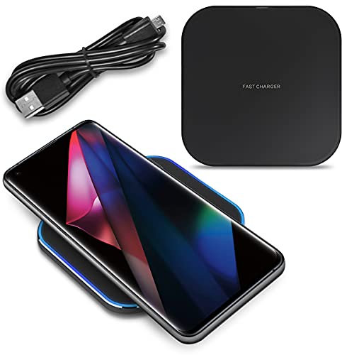 QI Wireless Charger Schnell Ladegerät kompatibel mit Oppo Find N5 X8 X3 / 8 Pro/Reno 13 Pro Induktive Ladestation 15W Universal Schnellladestation Kabellos