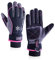 HLDD HANDLANDY wasserdichte Handschuhe für Herren, Winddichte Thermohandschuhe, Touchscreen Winterhandschuhe, Skihandschuhe Warme Arbeitshandschuhe Snowboard (Rosa, S)