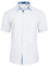 Enlision Men's Short Sleeve Shirts White Shirt for Men Regular Fit Shirt Button Up Business Casual Shirts XL